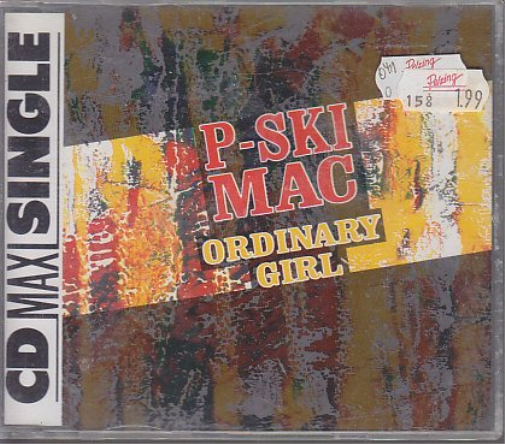 p-ski mac - ordinary girl ( radio edit / instrumental ) / u a hoe (... CD NUOVO