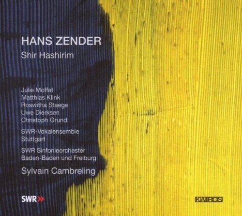 7024789 Audio Cd Hans Zender - Shir Hashirim I and II
