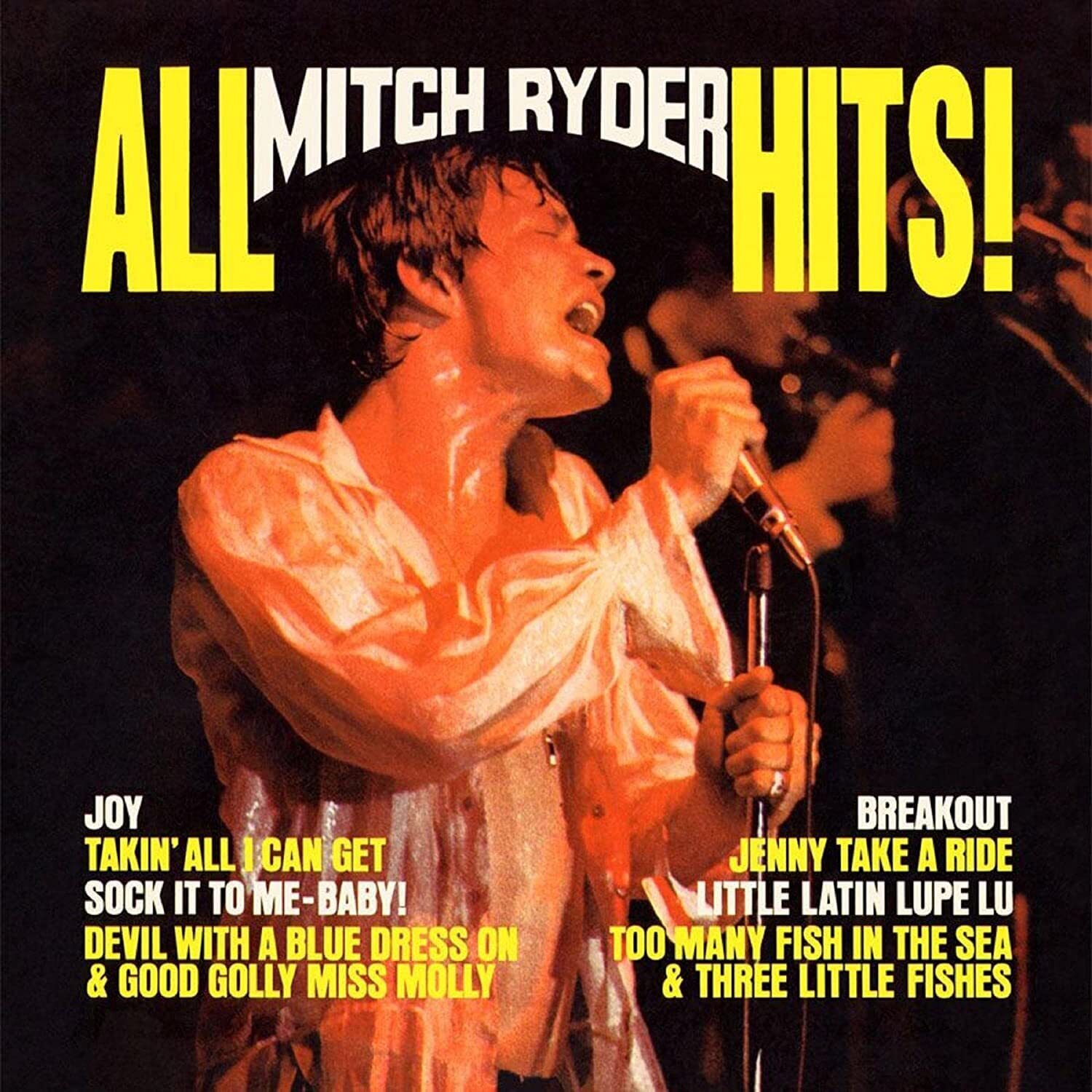 Mitch Ryder & The Detr All Mitch Ryder Hits -Original Greatest Hits  (Vinyl LP)