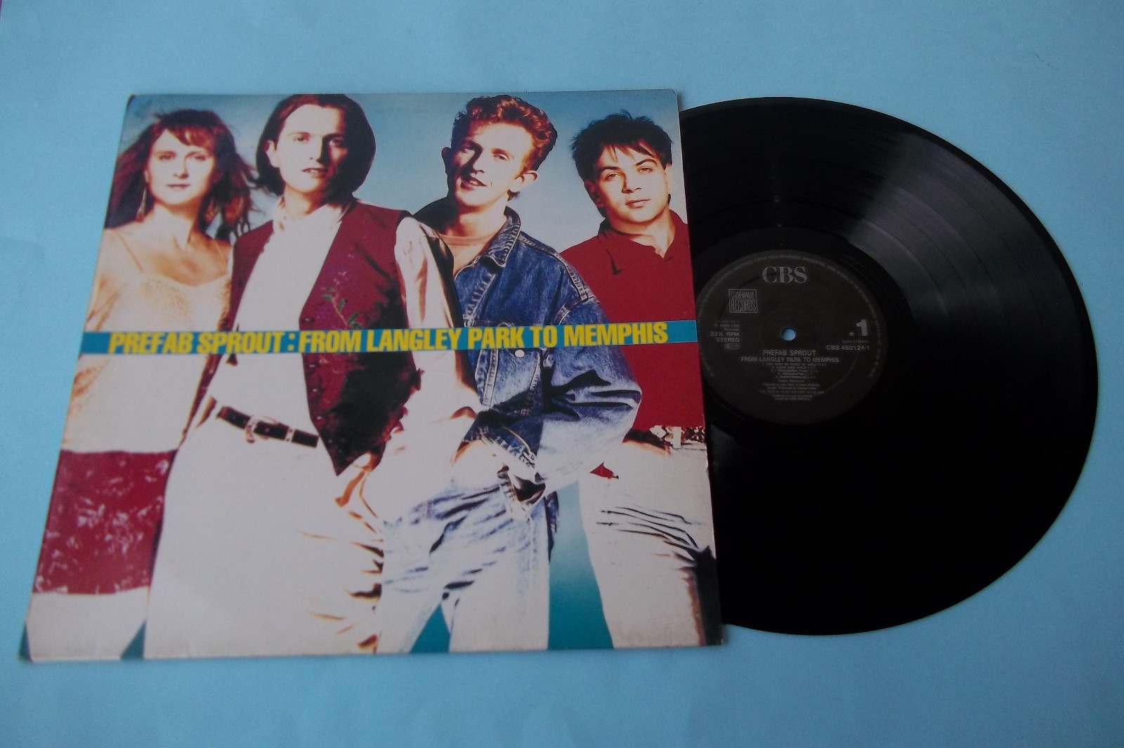 PREFAB SPROUT " FROM LANGLEY PARK TO MEMPHIS" LP VINYL 1988 CBS RECORDS NUOVO NO