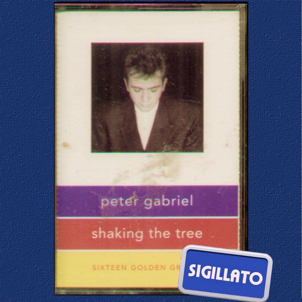 PETER GABRIEL " SHAKING THE TREE "  MUSICASSETTA SIGILLATA (MC - K7) ITALY