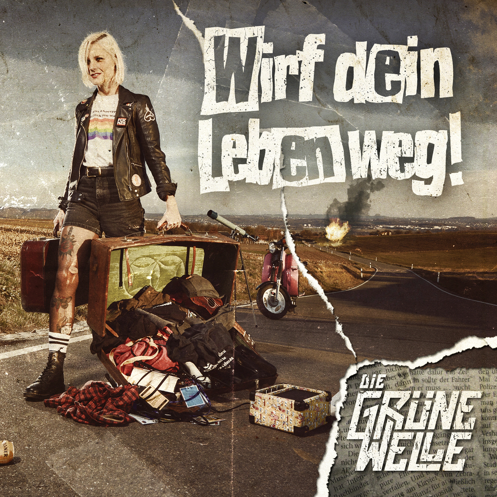 Die Grüne Welle Wirf Dein Leben Weg (CD) Album