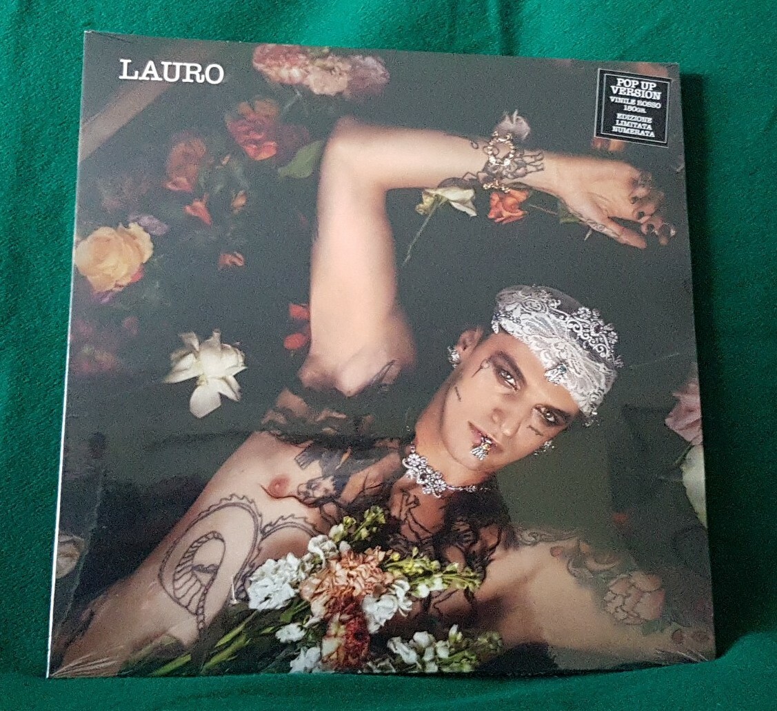 ACHILLE LAURO  "LAURO"  lp edizione limitata 1958/2000 numerata vinile Red nuovo
