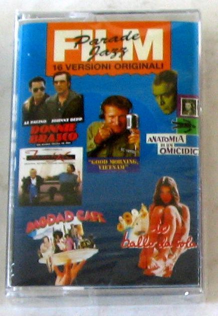 VARIOUS SOUNDTRACK OST- FILM PARADE JAZZ - CASSETTE TAPE  SEALED MC K7