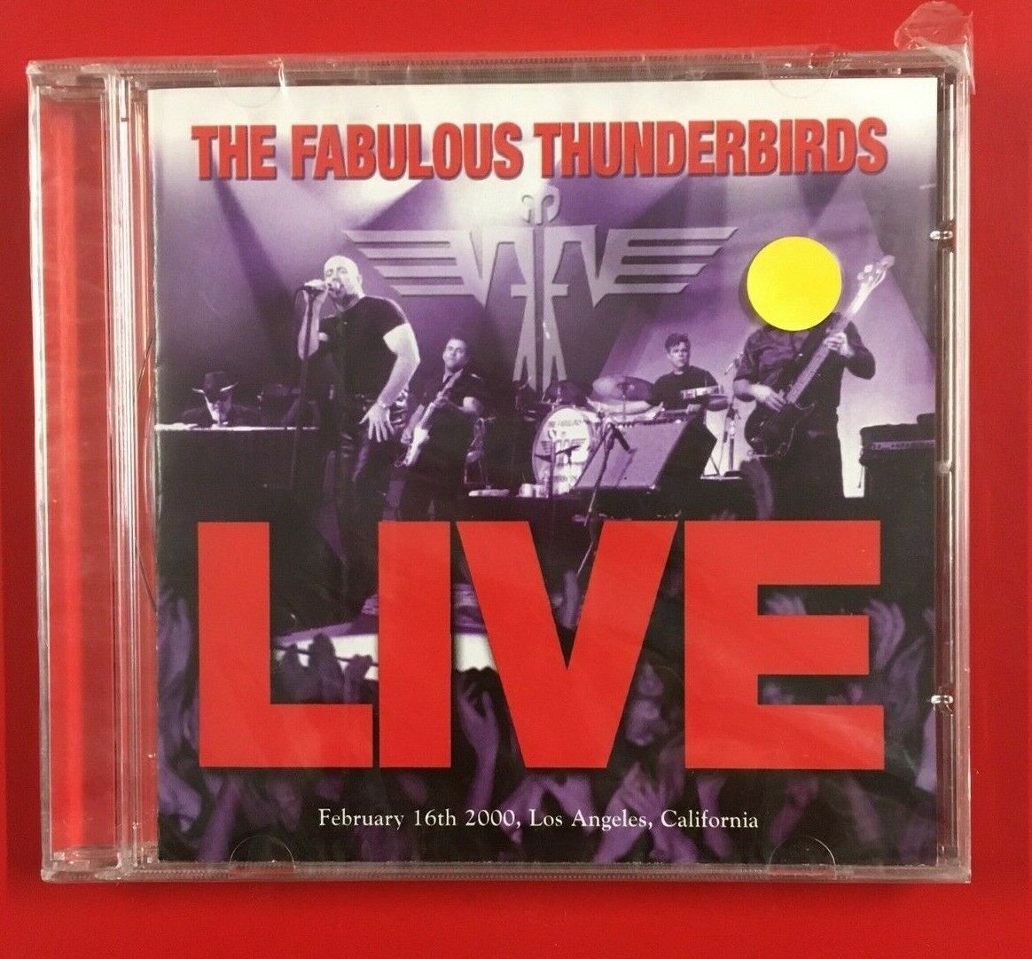 THE FABULOUS THUNDERBIRDS- LIVE *CD BRAND NEW STILL  SEALED NUOVO SIGILLATO RARO