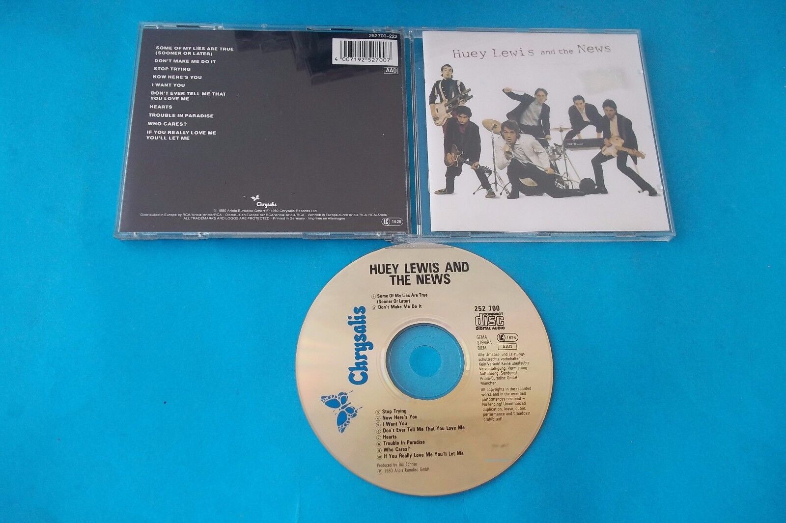 HUEY LEWIS AND THE NEWS CD OMONIMO NUOVO