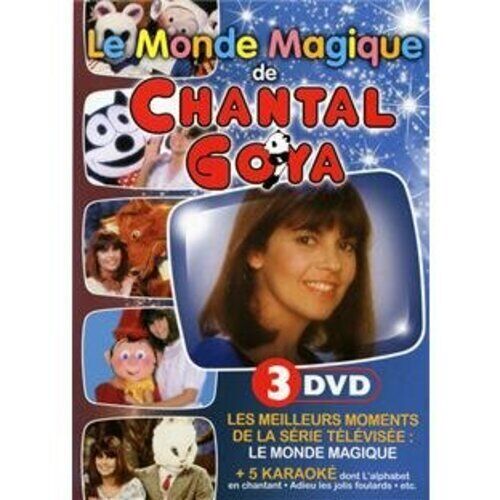 Dvd Chantal Goya - Le Monde Magique (3 Dvd)