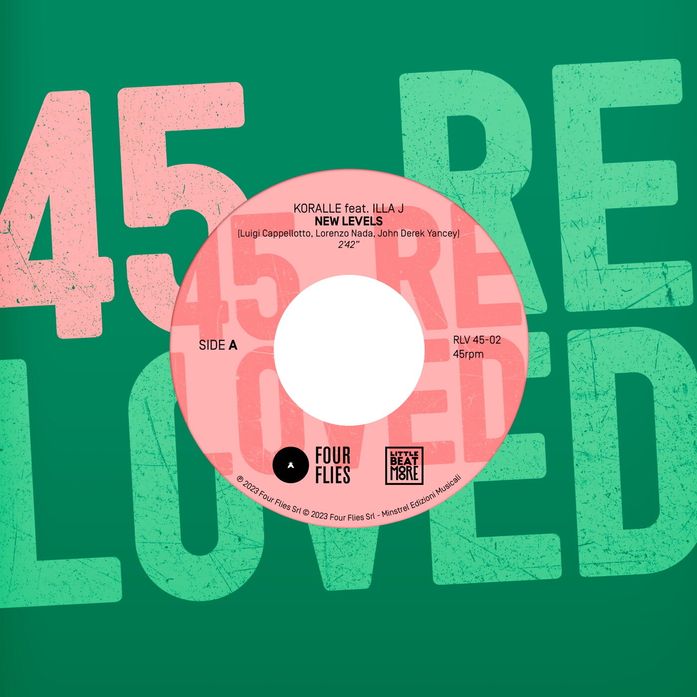 Koralle & Modern Sound Quartet New Levels (Feat. Illa J)/Chartreuse (Vinyl LP)