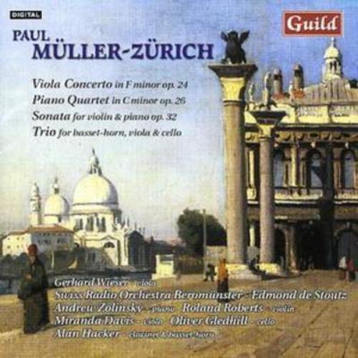 Paul Muller-Zurich Viola Concerto (Wieser, Beomunster Swiss Ro, De Stoutz) (CD)