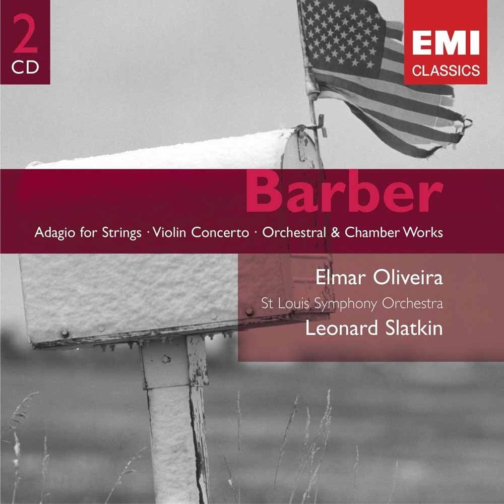 7024791 Audio Cd Samuel Barber - Orchestral Works - Leonard Slatkin (2 Cd)