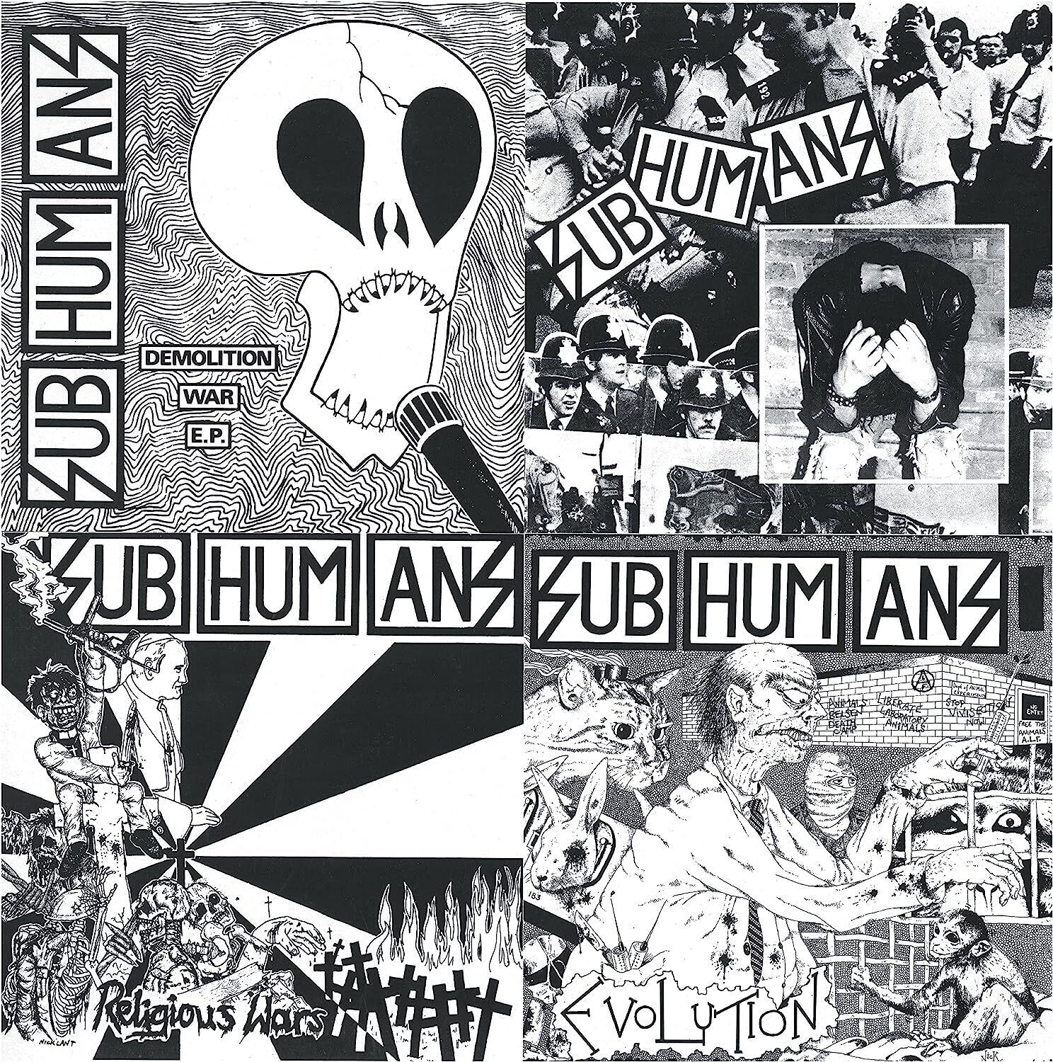 Subhumans EP-LP (CD) Album Digipak (Limited Edition)