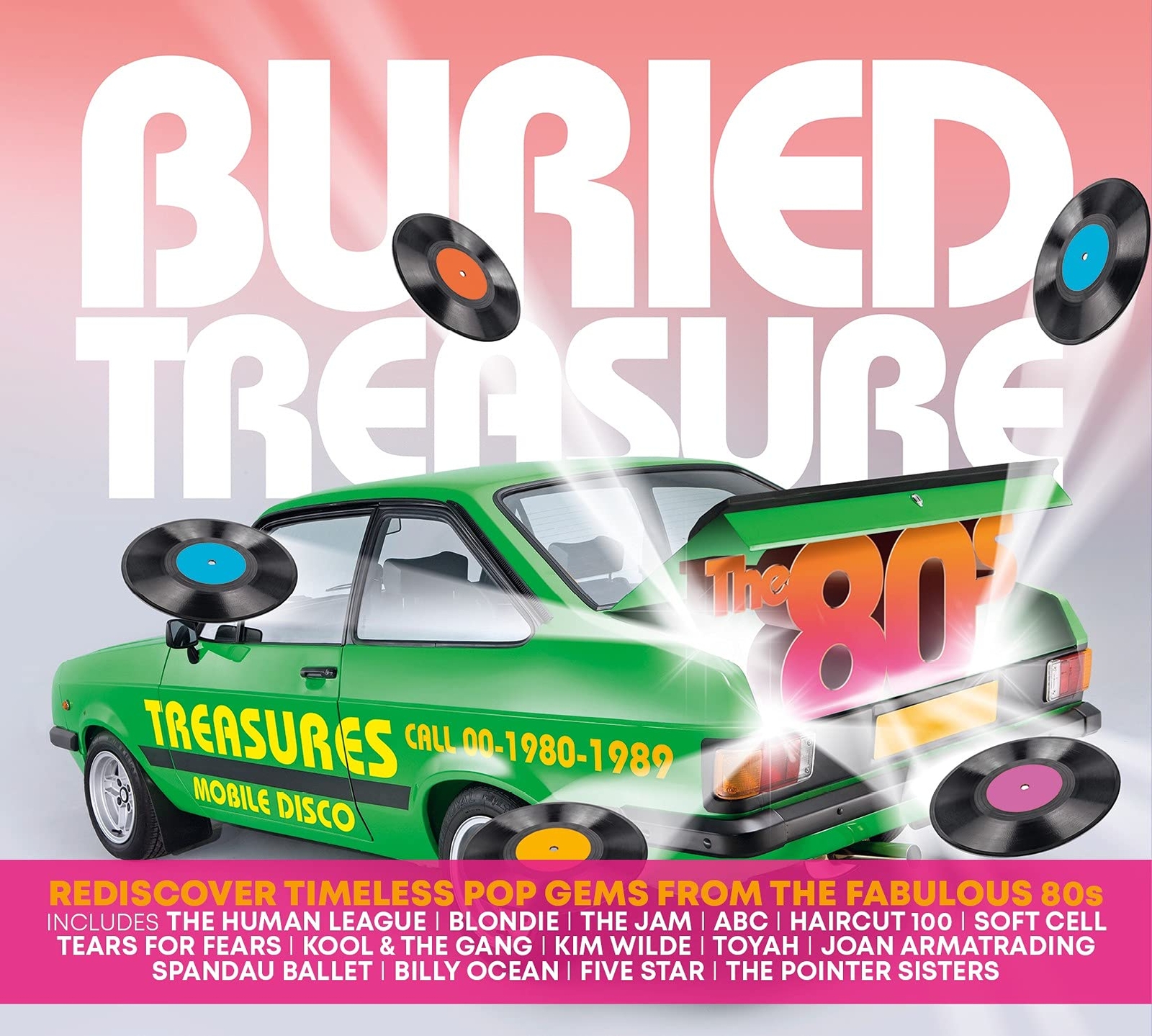 7024789 Audio Cd Buried Treasure: The Fabulous 80s / Various (3 Cd)