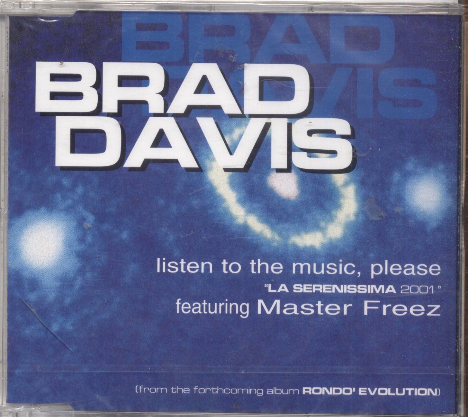 BRAD DAVIS - Listen to the music- MASTER FREEZ CD-MAXI 1999 SIGILLATO SEALED
