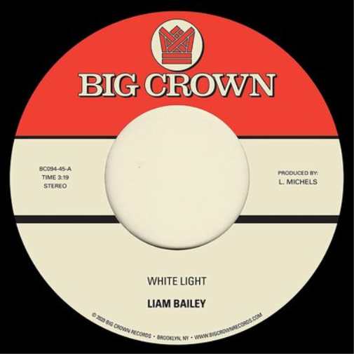 Liam Bailey White Light/Cold & Clear (Vinyl LP) 7" Single