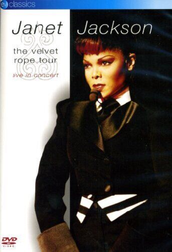 Music Dvd Janet Jackson - The Velvet Rope Tour