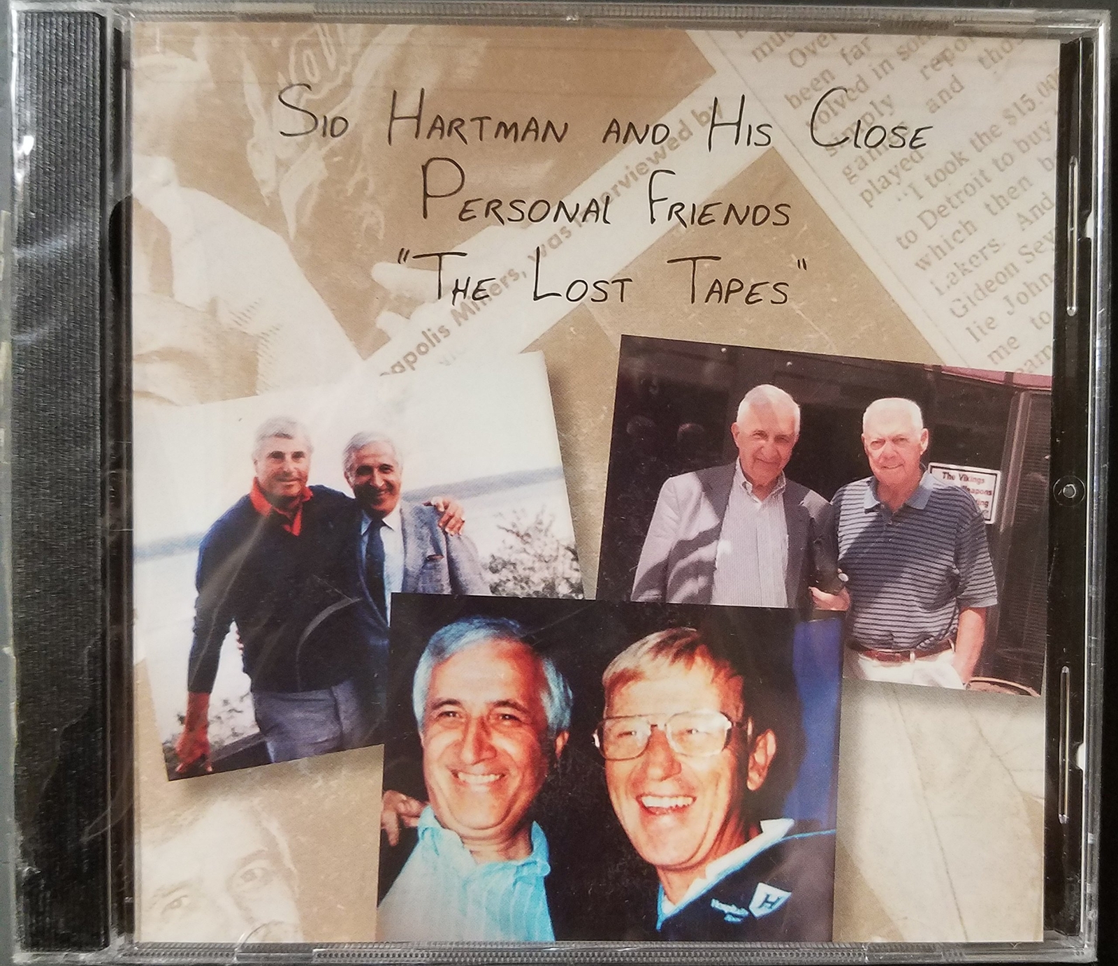 sid hartman sid hartman & his close personal friends the lost tapes (CD)