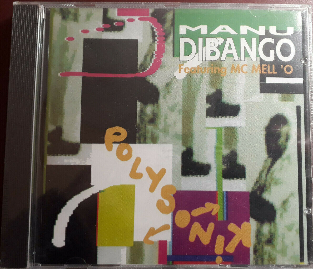 MANU DIBANGO- POLYSONIC FT.MC MELL'O *CD BRAND NEW SEALED NUOVO SIGILLATO RARE