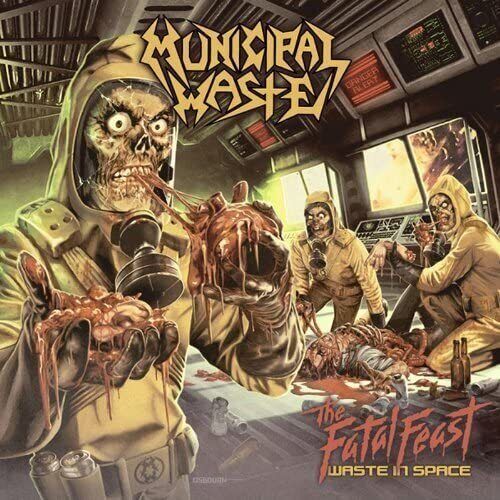 Municipal Waste The Fatal Feast - Orange & Yellow Splatter (Vinyl LP)