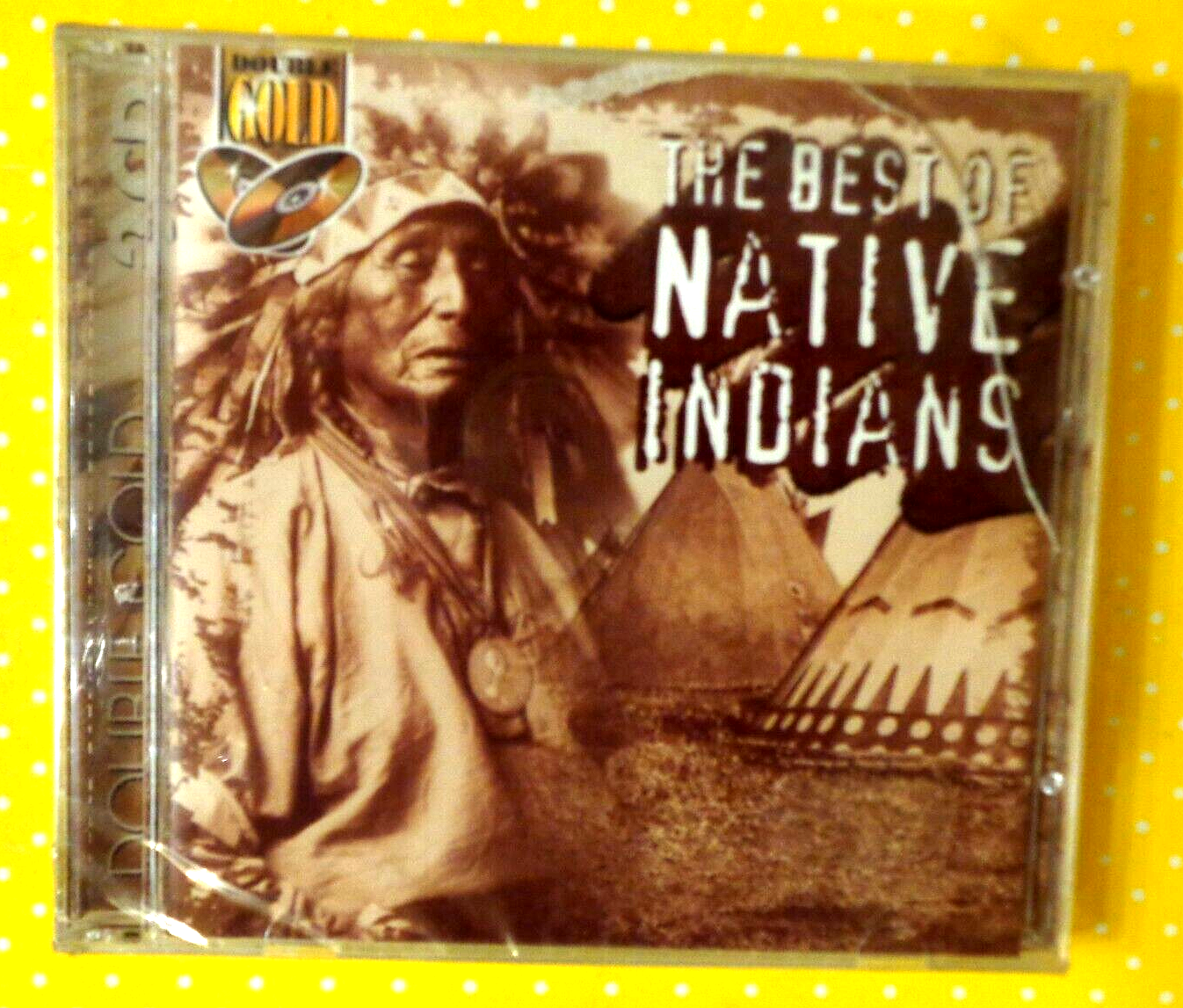 THE BEST NATIVE INDIANS  -  2 CD 1999  NUOVO E  SIGILLATO