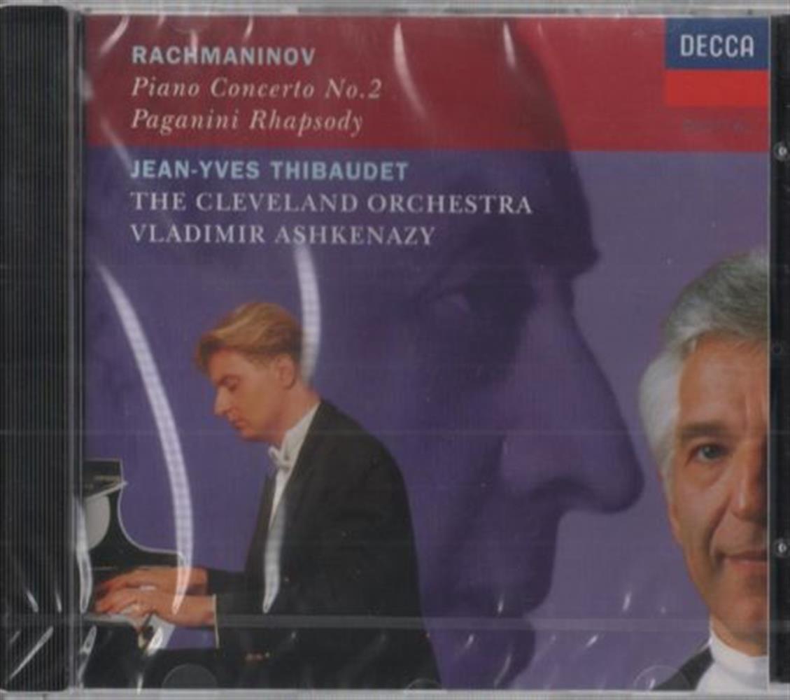 Piano Concerto No.2, Paganini Rhapsody - Sergej Rachmaninov (Audio Cd)