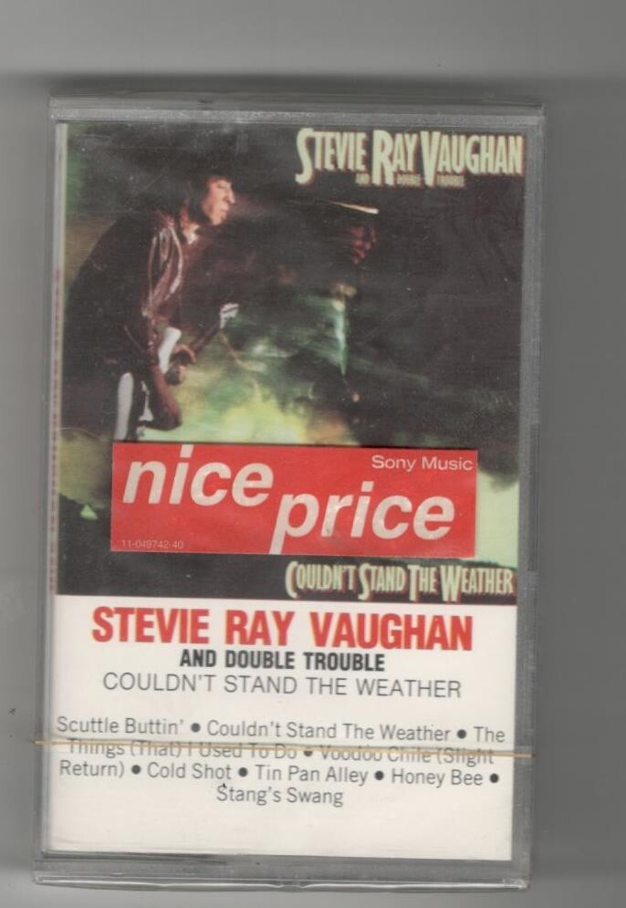STEVE RAY VAUGHAN-COULDN'T STAND THE WEATHER  MC MUSICASSETTA NUOVA SIGILLATA