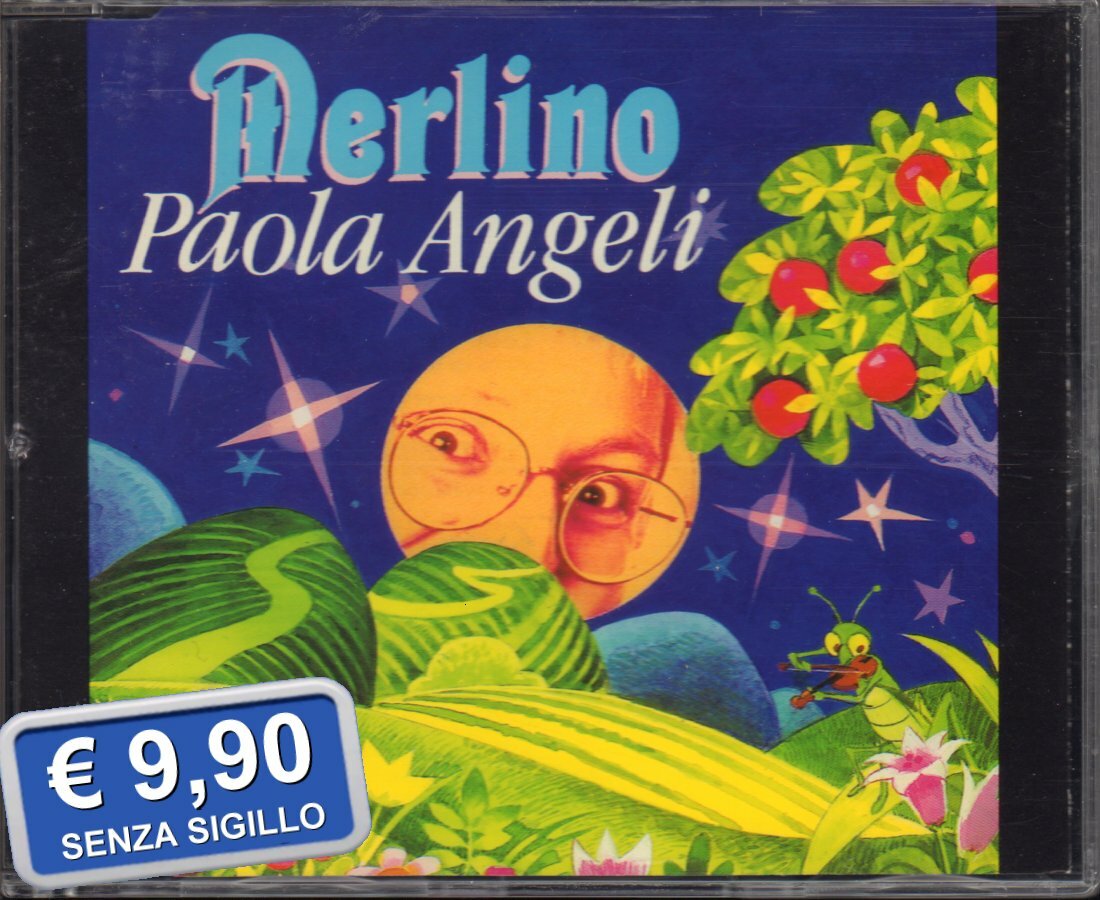 PAOLA ANGELI " MERLINO " CD SINGOLO NUOVO 1994
