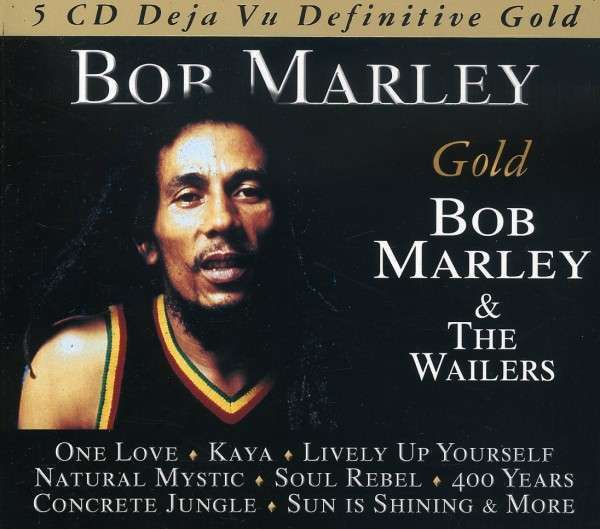 Bob Marley & The Wailers - GOLD (Box) [5 CD] - Bob Marley RETRO GOLD
