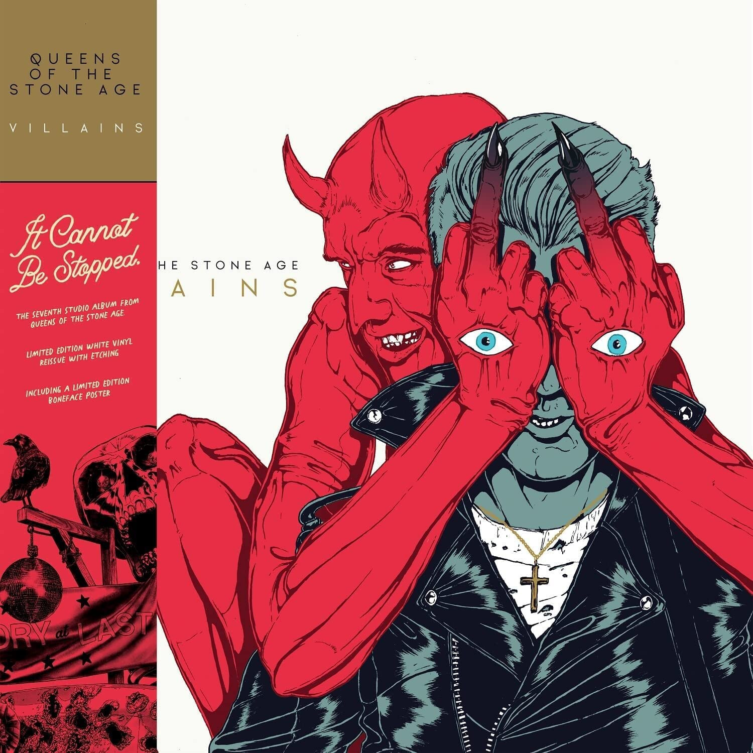 Queens Of The Stone Age Villains Doppio Vinile Lp Colorato (White) Nuovo