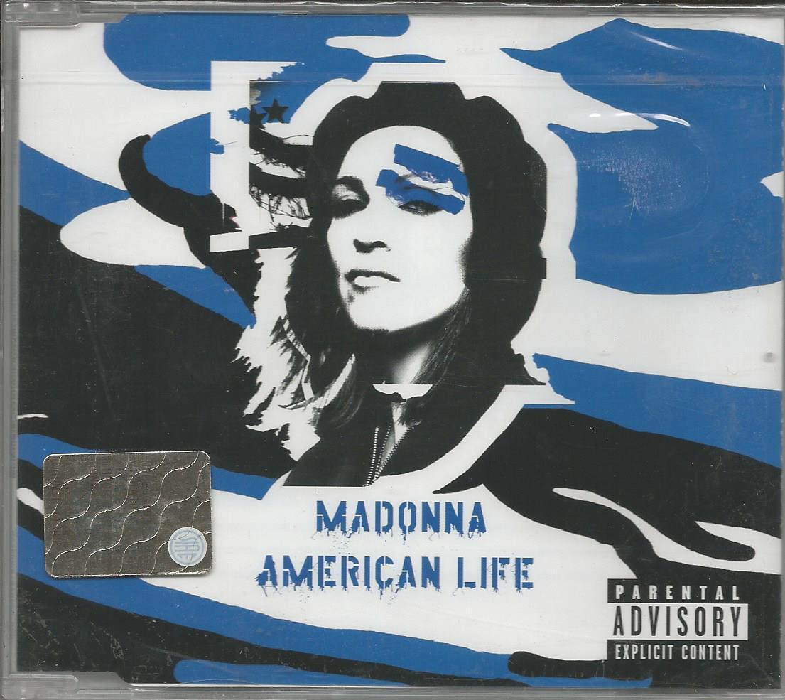 MADONNA - American life - CDs SINGOLO 2003 COVER BLUE Nuovo Sigillato
