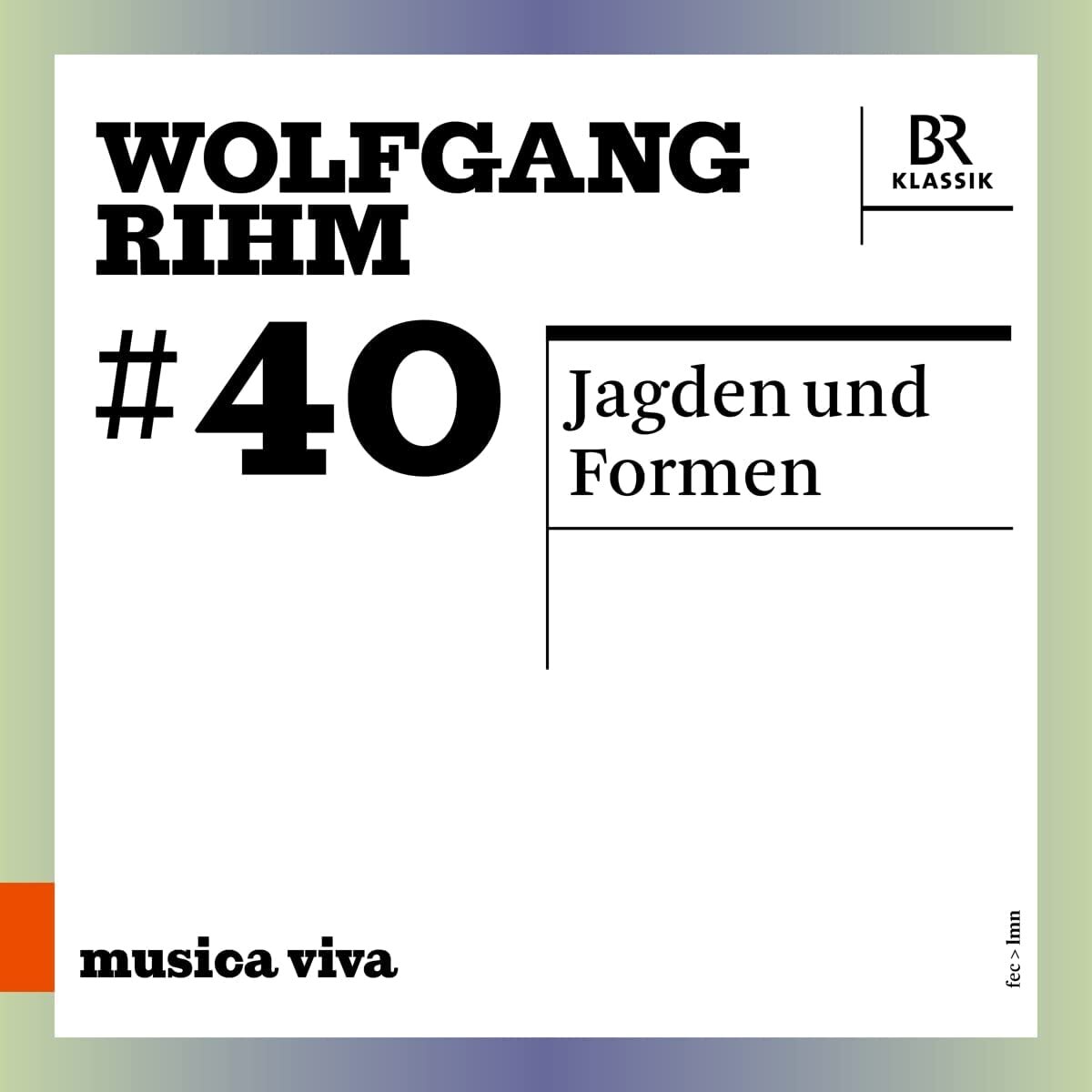 Audio Cd Wolfgang Rihm - Jagden Und Formen