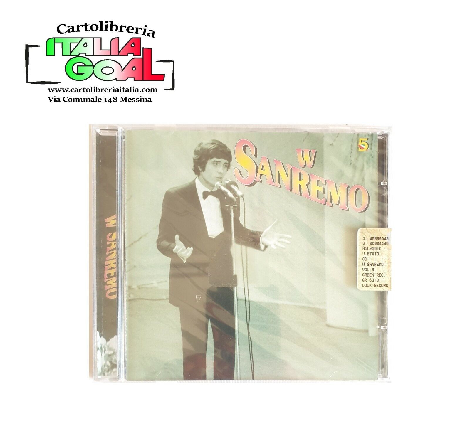 CD Nuovo W Sanremo Vol 5 (Artisti Vari Sanremo 1972 - 1977)