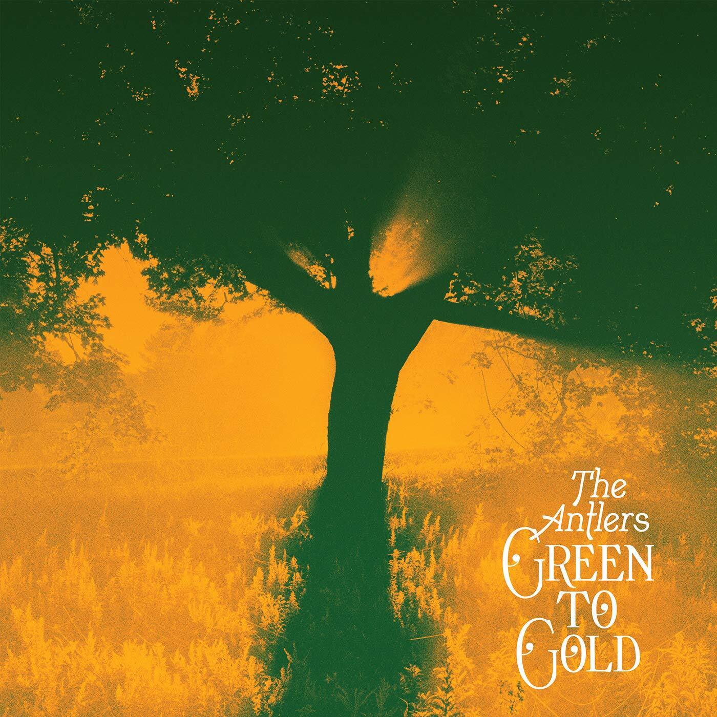 The Antlers Green to Gold Opaque Tan (Vinyl LP)