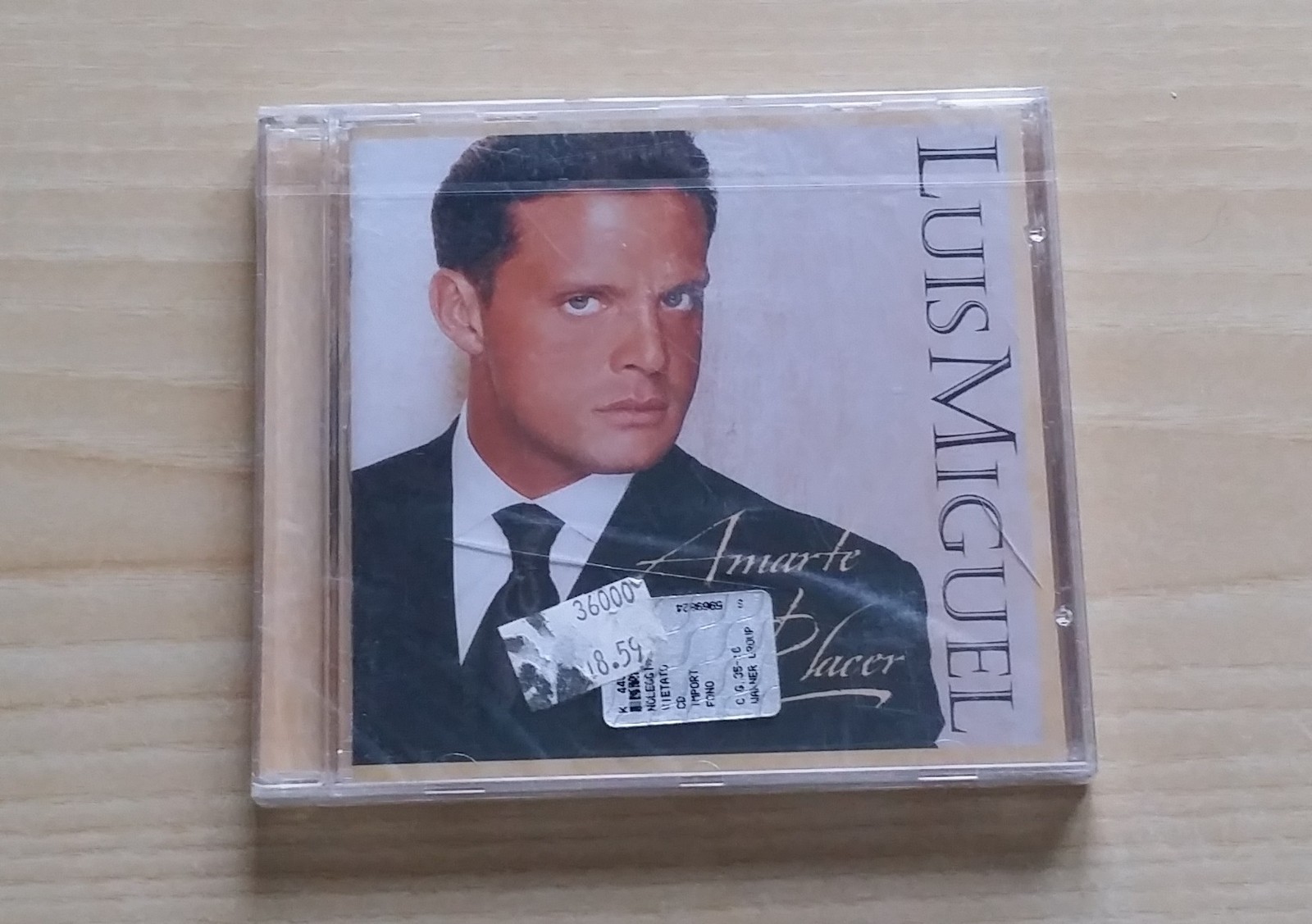 LUIS MIGUEL - AMARTE ES UN PLACER - CD SIGILLATO (SEALED)
