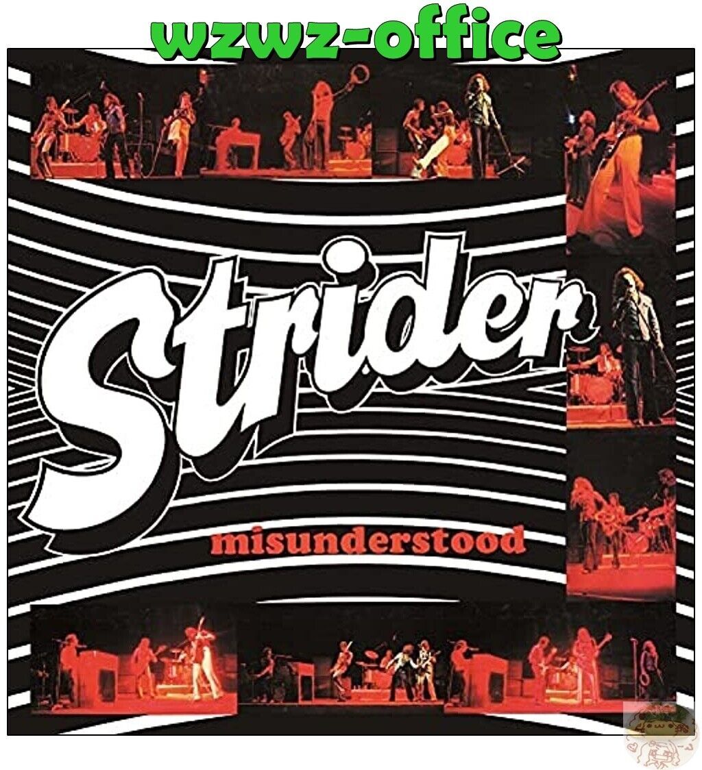 STRIDER Misunderstood con Bonus Track JAPAN MINI LP CD
