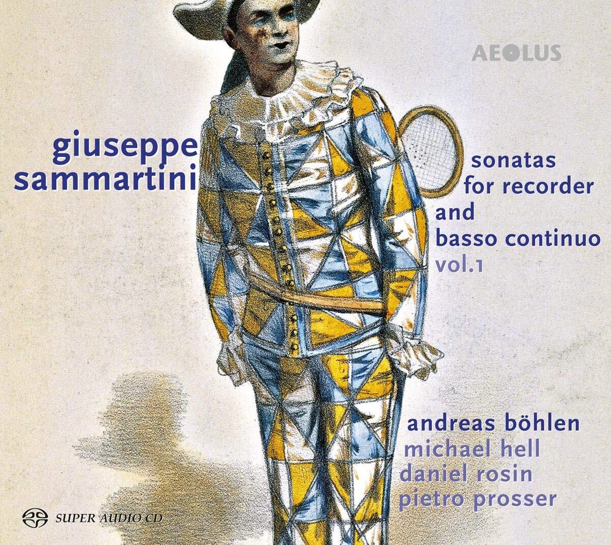 Audio Cd Giuseppe Sammartini - Sonatas For Recorder And Basso Continuo (Sacd)