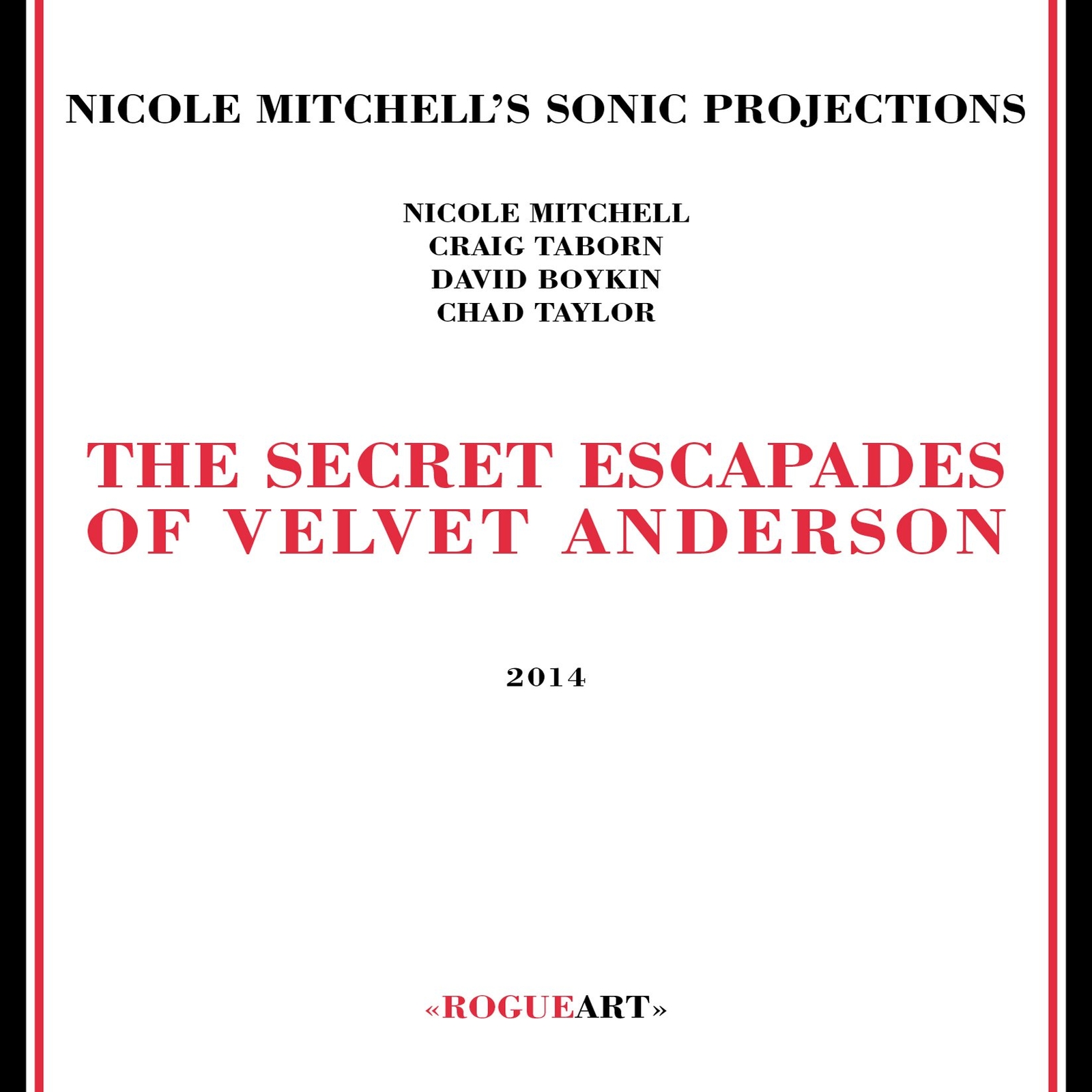 Nicole Mitchell THE SECRET ESCAPADES OF VELVET ANDERSON (CD)