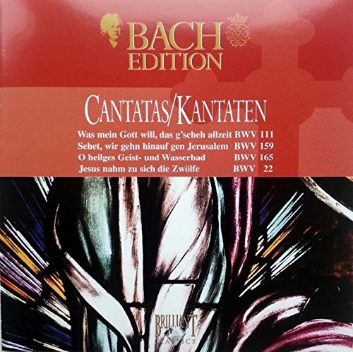 Ruth Holton Bach Edition: Cantatas BWV 111, 159, 165, 22 / Leusink (CD)