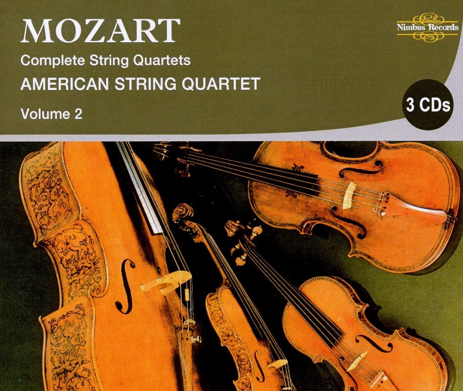 American String Qu Wolfgang Amadeus Mozart: Complete String Quartets - Vol (CD)