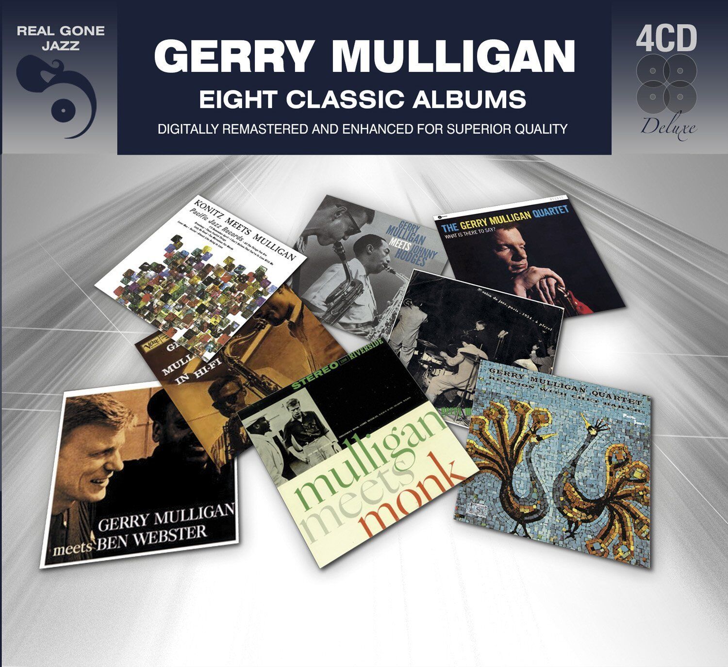 Gerry Mulligan ‎– Eight Classic Albums (4 CD, 8 Album, Remastered)