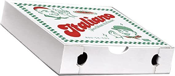 Sfera Ebbasta & Russian - Italiano - Vinile (pizza box - vinile bianco -  lim...