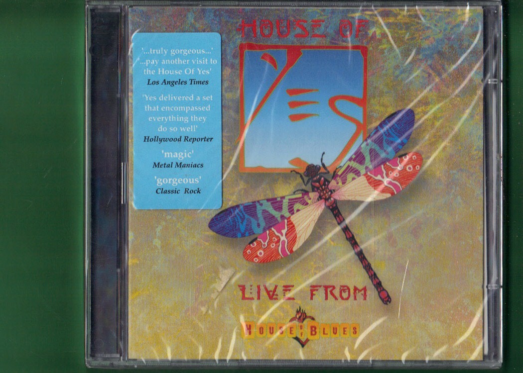 YES - LIVE FROM HOUSE OF BLUES DOPPIO CD NUOVO SIGILLATO