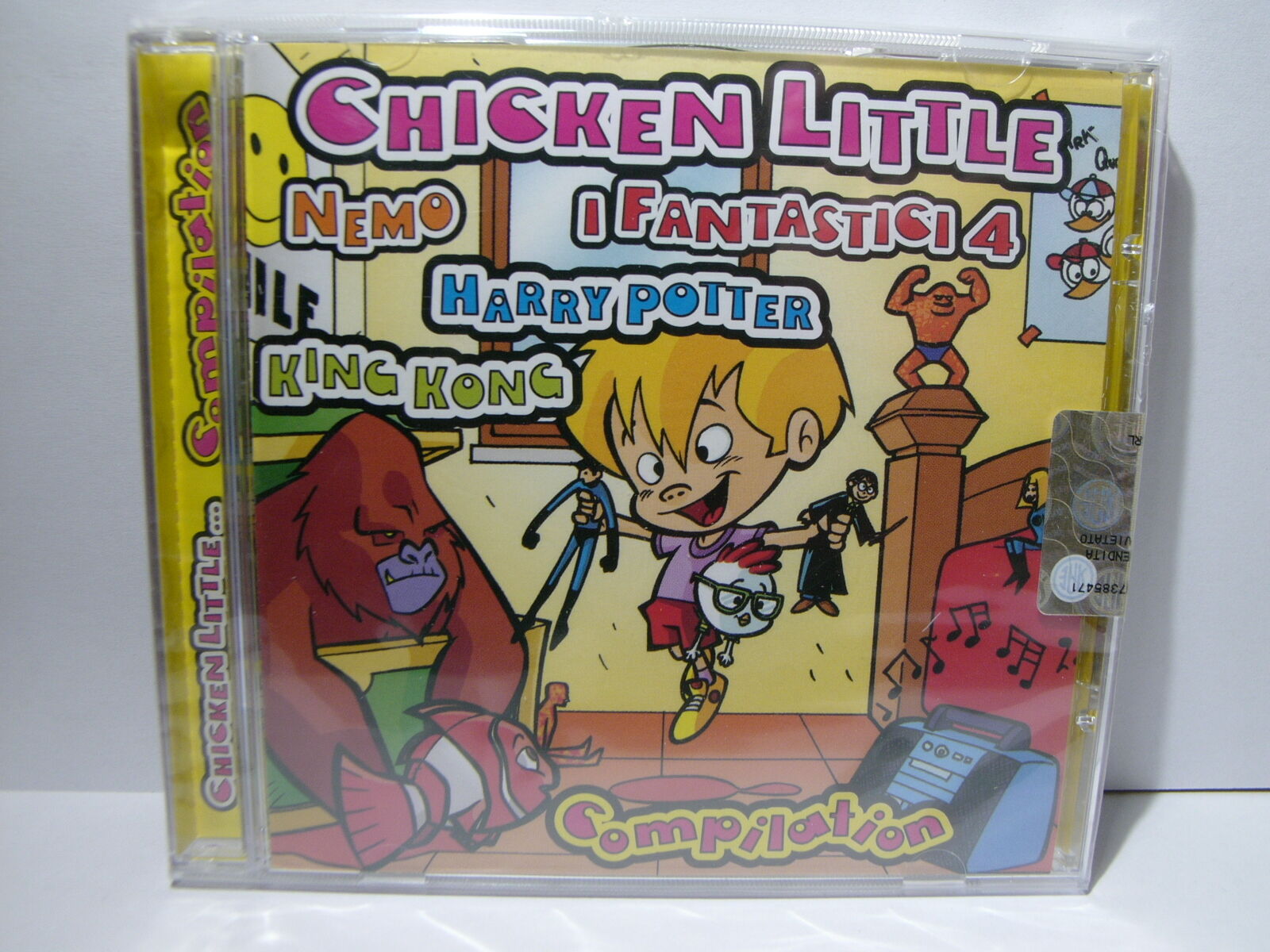 Stock 10 CD OFFERTA Chicken Little Compilation  NEW NUOVI SIGILLATI CD Musicali