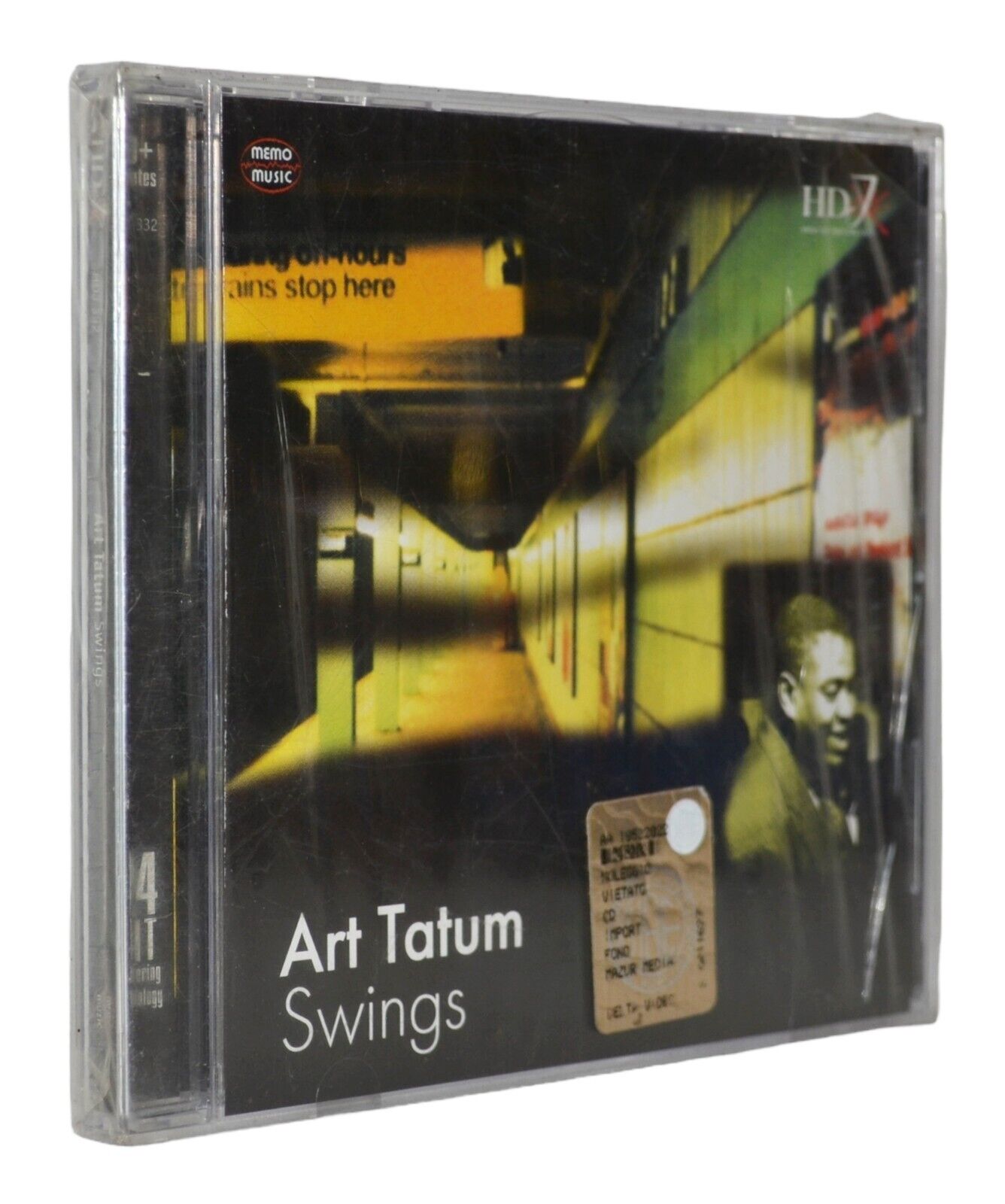 ART TATUM SWINGS 1999 Memo Music 18 BRANI Jazz CD MUSICALE NUOVO SIGILLATO