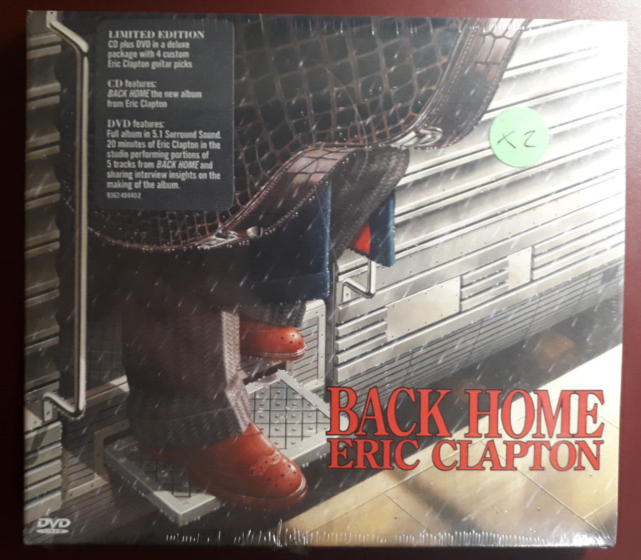 ERIC CLAPTON- BACK HOME LTD*CD+DVD BRAND NEW STILL SEALED NUOVO SIGILLATO RARE