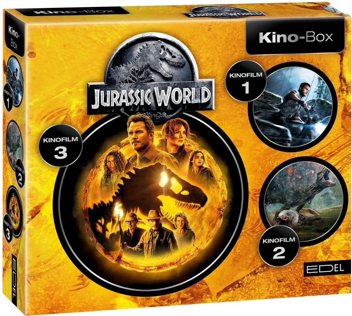 Jurassic World Jurassic World - Kino-Box: Die Original-Hörspiele zu den Kin (CD)