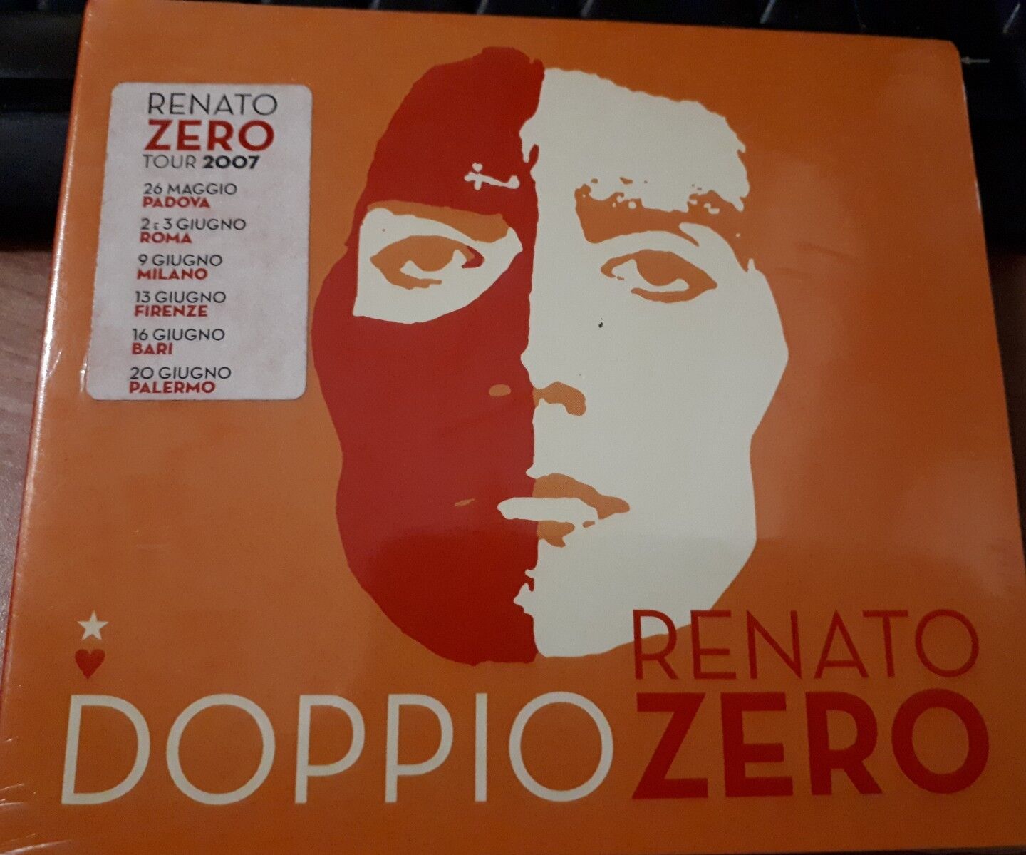 RENATO ZERO - DOPPIO ZERO - DOPPIO CD  DIGIPAK SIGILLATO (SEALED)