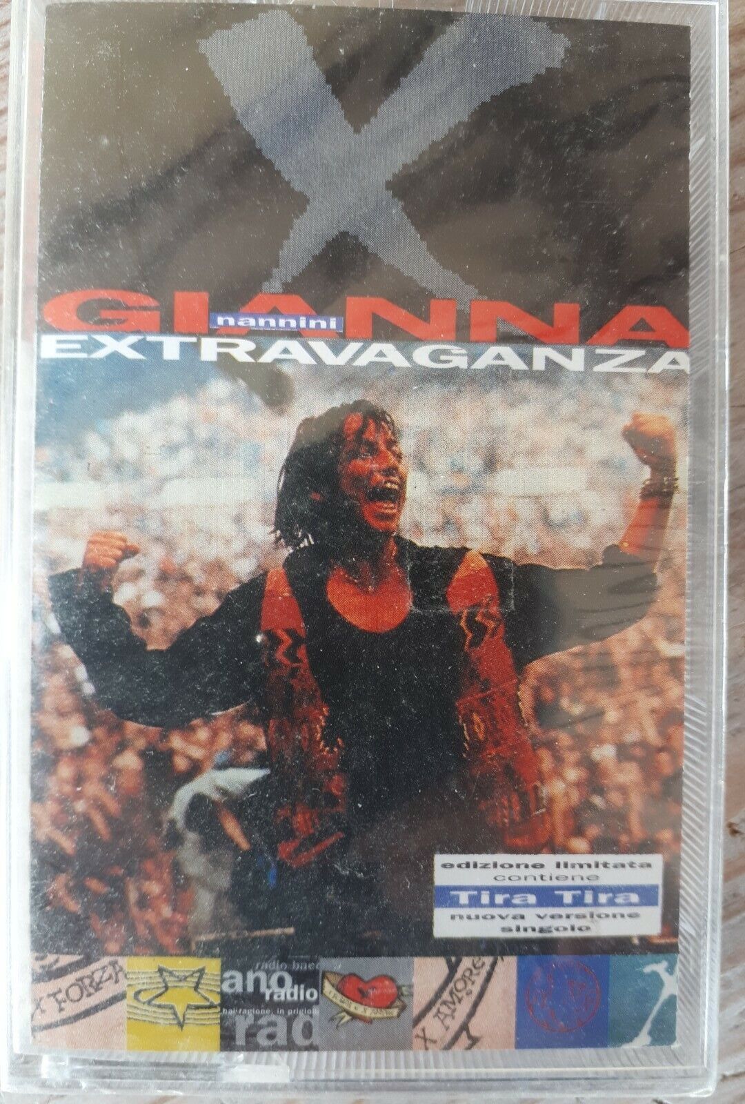 GIANNA NANNINI - EXTRAVAGANZA -  MUSICASSETTA MC NUOVA SIGILLATA