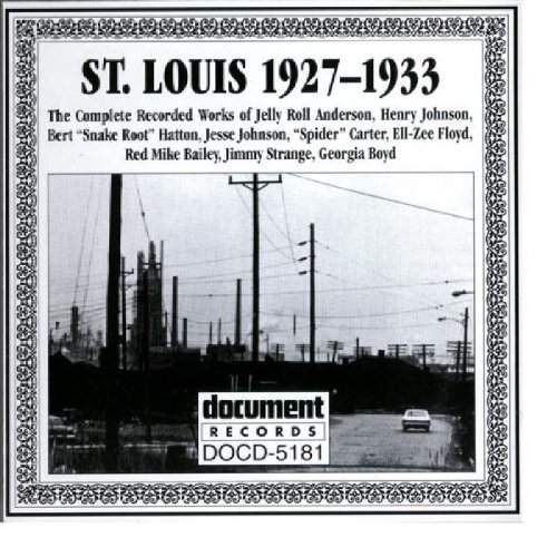 Various Artists St Louis 1927 - 1933 (CD) Album