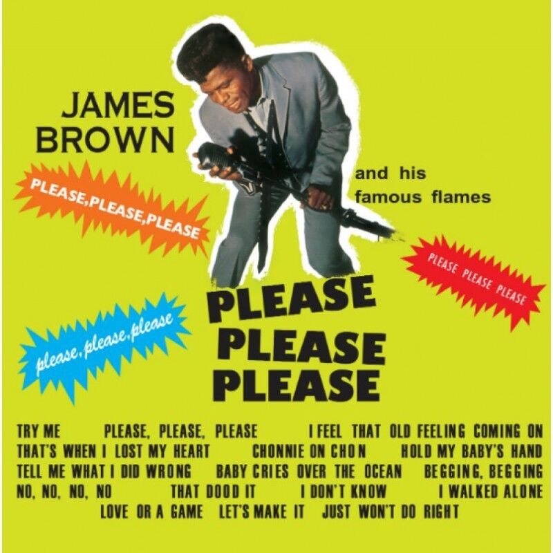JAMES BROWN - PLEASE PLEASE PLEASE - LP VINYL REISSUE NEW SEALED 2017 - 180 GRAM