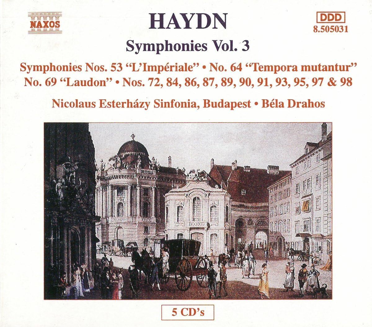 Joseph Haydn Haydn: Symphonies - Volume 3 (CD) Box Set
